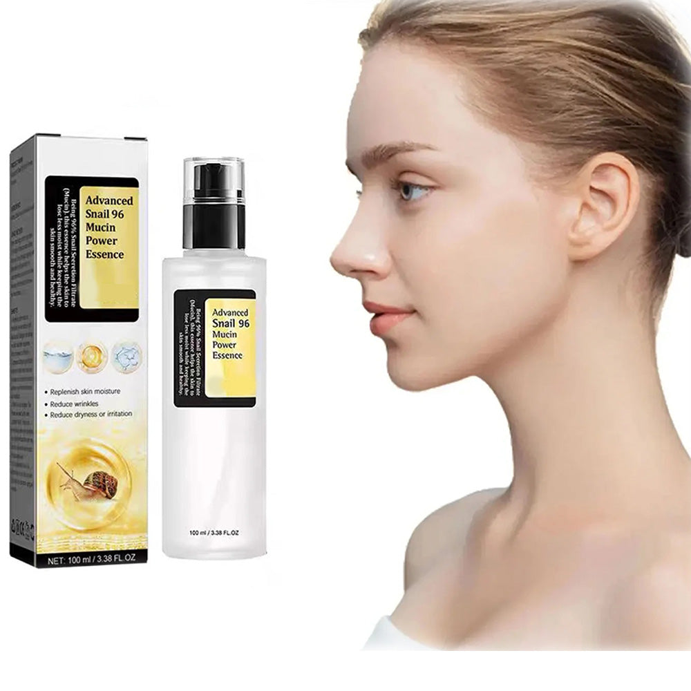 Smoothing Wrinkle Snail Mucin Essence Face Cream Repairing Lift Firm Fade Fine Lines Brightening Skin Care Advanced Moisturizing
