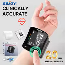English Voice Arm Tonometer Medical Blood Pressure Monitor Heart Rate Sphygmomanometer Digital Upper Tensiometers Meter Cuff