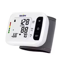 English Voice Arm Tonometer Medical Blood Pressure Monitor Heart Rate Sphygmomanometer Digital Upper Tensiometers Meter Cuff