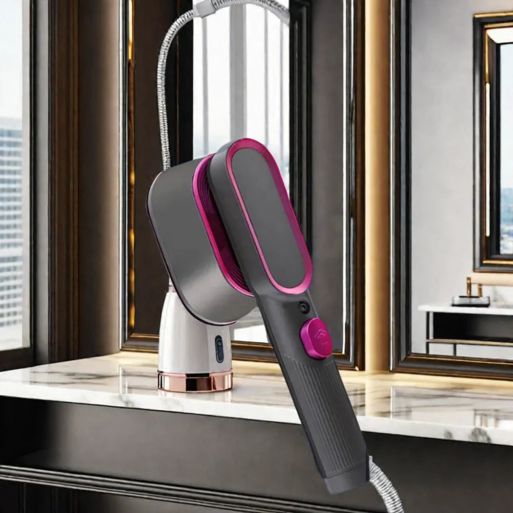 2-in-1 1000W Garment Steamer & Iron - Compact for Travel