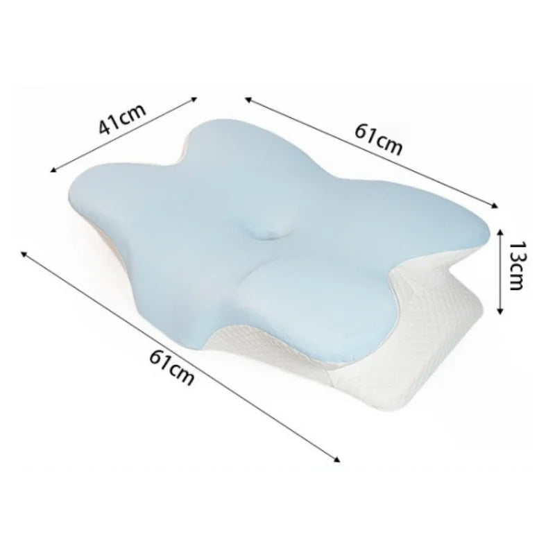 Memory Foam Cervical Pillow - Large Ergonomic Orthopedic