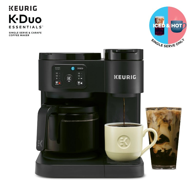Keurig K-Duo Coffee Maker: Hot & Iced, Single-Serve & Carafe