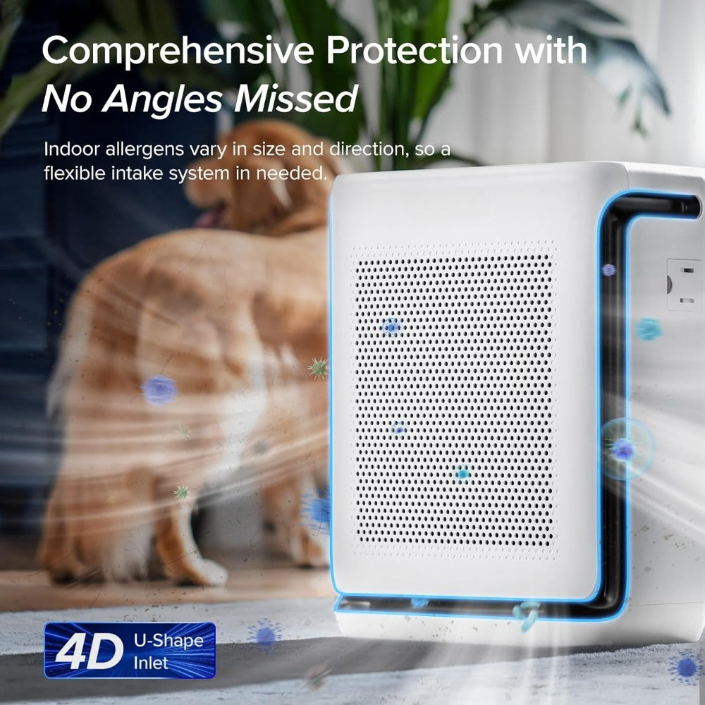 Air Purifiers Large Room 1878 Ft² - Washable Filter, Monitor
