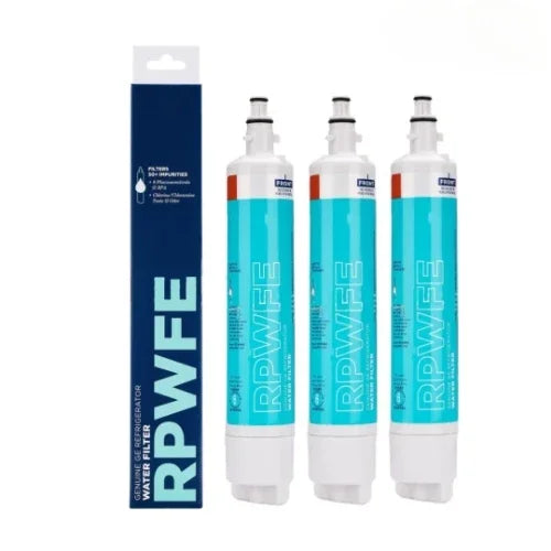 GE Refrigerator Water Filter Replacement, High Capacity RPWFE/PFE/GFE Series, NSF Certified, Easy Install, 6-Month Lifespan