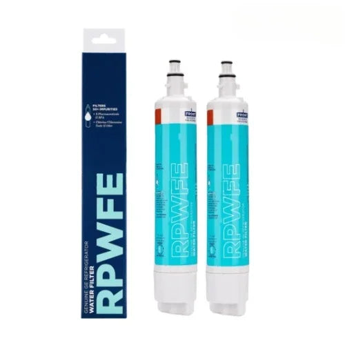 GE Refrigerator Water Filter Replacement, High Capacity RPWFE/PFE/GFE Series, NSF Certified, Easy Install, 6-Month Lifespan