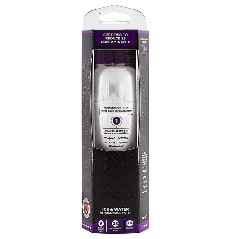 Whirlpool Refrigerator Water Filter EDR1RXD1 High Compatibility Triple Filtration