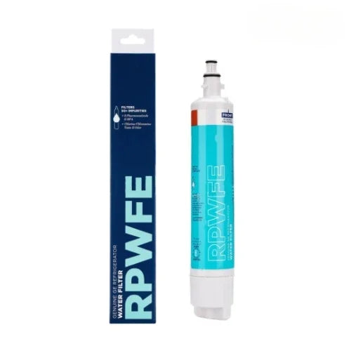 GE Refrigerator Water Filter Replacement, High Capacity RPWFE/PFE/GFE Series, NSF Certified, Easy Install, 6-Month Lifespan