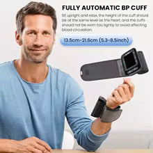 English Voice Arm Tonometer Medical Blood Pressure Monitor Heart Rate Sphygmomanometer Digital Upper Tensiometers Meter Cuff